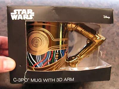 Buy C-3po Mug With 3d Arm - Star Wars Disney - Meta Merch Exquisite Gaming • 16.99£