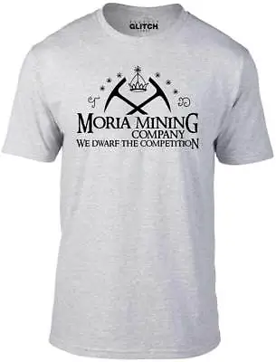 Buy Men's Moria Mining Company T-Shirt - GIFT FILM MOVIE HOBBIT BOX SET COSTUME FUN • 12.99£