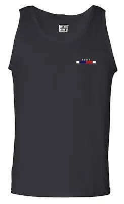 Buy Paris Vest Pocket Casualwear City Of Lights Tour Eiffel Tower Fans Gift Tank Top • 11.99£