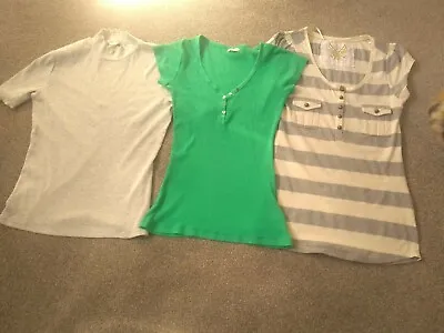 Buy New Look And One George T-shirts.3 Pair T-shirts Women Size 12 • 8.99£