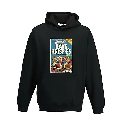 Buy Rave Krisp - E's  Flyer  Hoodie   House  Rave  Classic • 34.99£