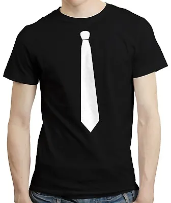 Buy Tie Suit - T-shirt Tshirt Stag Night Funny Wedding Party Costume Joke Tuxedo • 10.99£