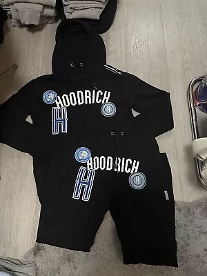 Buy Men’s Hoodrich Tracksuit Black Size XS Hoodie Joggers Set Boys Teens Blue • 50£