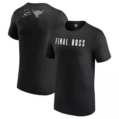 Buy NEU+ORIGINAL The Rock Final Boss 2024 WWE-T-Shirt S-5XL NEU Wrestlemania XL/40 • 59.56£