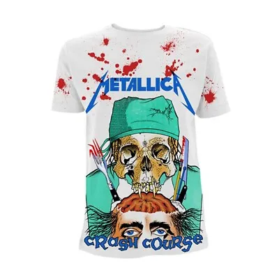 Buy Metallica 'Crash Course In Brain Surgery' T Shirt - NEW • 24.99£