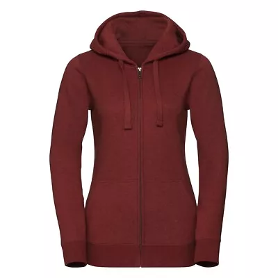 Buy Russell Womens/Ladies Authentic Zipped Hoodie BC4620 • 16.19£