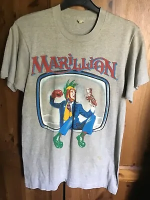 Buy Marillion Punch And Judy Fugazi Tour T-Shirt 1984 • 55£