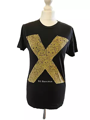 Buy Ed Sheeran T-shirt Size Small Black X Cats Rock Me Top • 5.99£