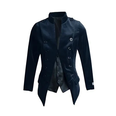 Buy Boy's False Two-piece Blazer Slim Fit Velvet Dinner Jacket Elegant Party Suits • 22.50£