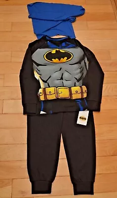 Buy New M&S Batman Pyjama With Detachable Cape Age 9-10yrs /Height 140cms • 10.99£