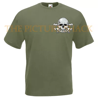 Buy 17th/21st Lancers Cap Badge Printed On A T Shirt. Choice Of Colours  • 14.99£