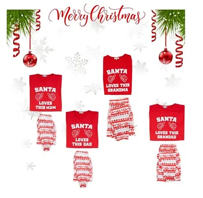 Buy In The Style,   Santa Loves This...  (See Photos)  Christmas PJ Sets • 14.95£