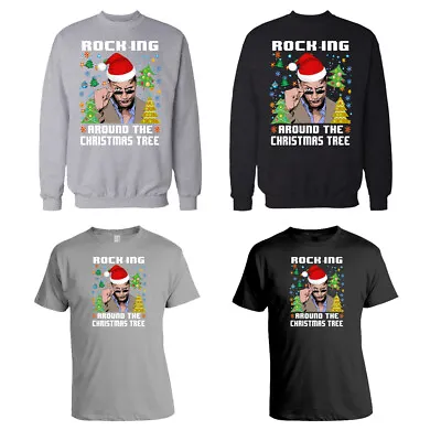 Buy  Christmas Jumper 2023  RockIng Around The Christmas Tree  Sweatshirt / T-Shirt • 22.99£