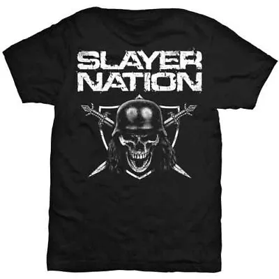 Buy T Shirt Slayer  SLAYER NATION • 16.49£