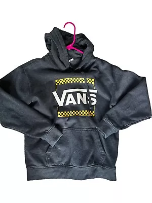 Buy Vans Boxed Pro Hoodie (XS) - Charcoal Grey With White Logo • 18.94£