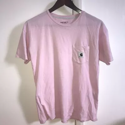 Buy Carhartt WIP Carrie T-shirt Top. Size Women’s Small. Pink • 20£
