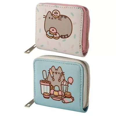 Buy Small Zip Around Wallet 1 Pusheen The Cat Foodie Cat Themed Gifts  • 8.54£