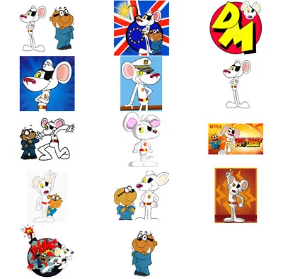 Buy Danger Mouse Characters , Iron On T Shirt Transfer. Choose Image And Size • 2.92£
