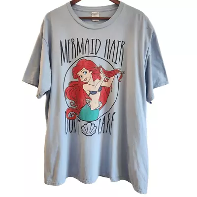 Buy Disney The Little Mermaid T Shirt Womens 3XL Plus Princess Ariel Graphic • 18.89£