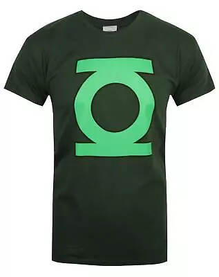 Buy Officially Licensed Green Lantern Logo Mens Green T-Shirt • 15.95£