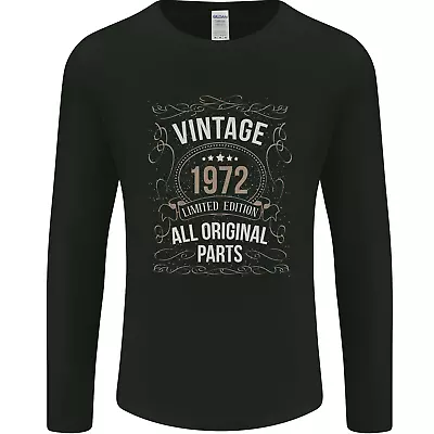 Buy 52nd Birthday Limited Edition 1972 Mens Long Sleeve T-Shirt • 11.99£