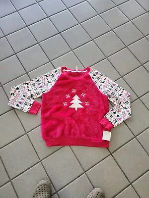 Buy NWT Juniors Small Simple Pleasures Raglan Christmas Soft Crewneck Sweatshirt  • 15.15£
