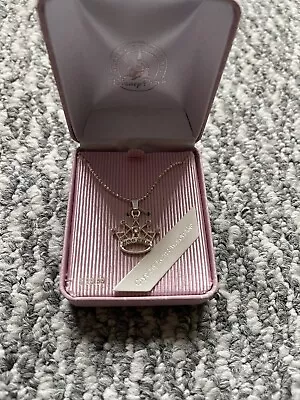 Buy Disney Princess Crown Swarovski Crystal Necklace 18  Never Worn Free Post (L21) • 39.99£