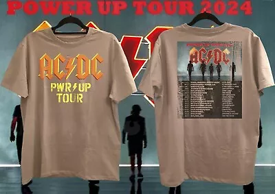 Buy AC/DC Power Up 2024, Tour T-shirt, Unofficial, Sublimation Print. • 19£