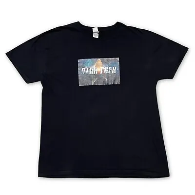 Buy Vintage Star Trek Graphic T Shirt Fits Large Fruit Of The Loom Black • 19.99£