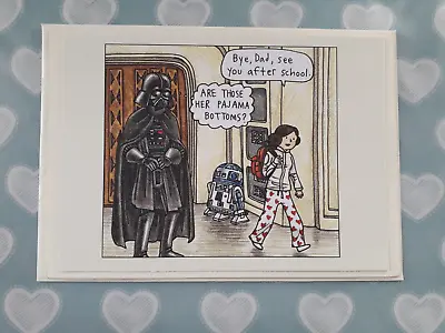 Buy Birthday Card Pyjama Bottoms Funny Star Wars Darth Vader Pajama Bottoms • 5.88£