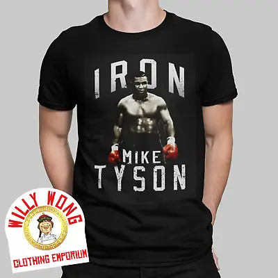 Buy Iron Mike Tyson T-Shirt 80s 90s Boxing Champion World Tee Fighter MMA Gym Tee UK • 10.23£
