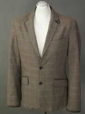 Buy TED BAKER RUBEUS BLAZER JACKET - Check Pattern - Ted Size 2 - Small - S - New • 65£