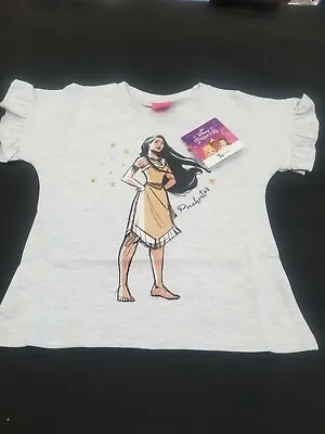 Buy TU Disney Princess Pocahontas T Shirt Top 2-3 Years  • 4£