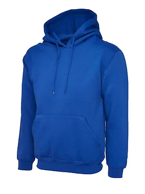 Buy Womens Hooded Sweatshirt Plain Pullover Hoody - LADIES LOOSE CASUAL HOODIE TOP • 15.99£