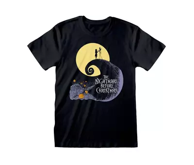 Buy Official Nightmare Before Christmas - Silhouette T-shirt • 14.99£