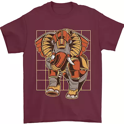 Buy Steampunk Elephant Mens T-Shirt 100% Cotton • 8.49£