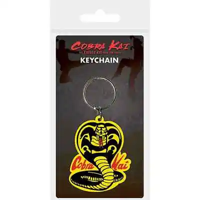 Buy Cobra Kai Snake Karate Kid Rubber Keyring Carded 100% Official Merch • 3.65£