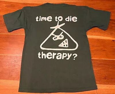 Buy Vintage Therapy? Band T-Shirt 1992 Babyteeth RARE!! Medium Fit, Green • 50£
