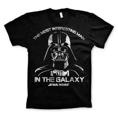 Buy Officially Licensed Star Wars Men's Black T-shirt Vader • 15.95£