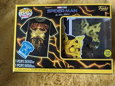 Buy Funko Pop! Marvel SpiderMan No Way Home - Electro - NEW With Size M T-shirt • 20£
