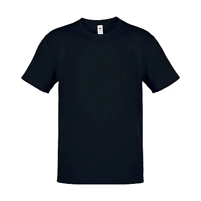 Buy Kids T Shirts Childrens Plain Short Sleeve Boys Girls Tee Shirt PE Sport Top LOT • 3.89£