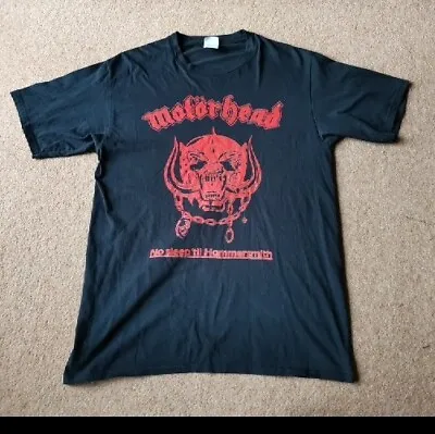 Buy Motorhead No Sleep 'Til Hammersmith T-shirt Medium  • 10£