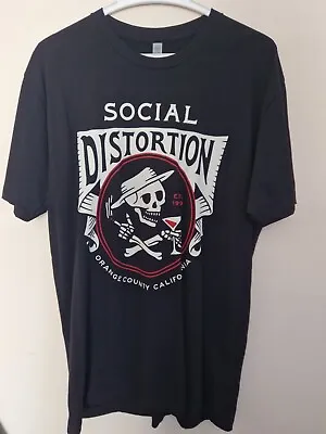 Buy Social Distortion 2022 Tour T-Shirt - L • 25£