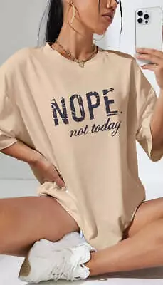 Buy   NOPE  Oversized T-Shirt • 15£