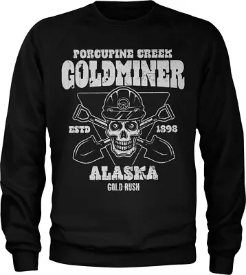 Buy Gold Rush Porcupine Creek Goldminer Sweatshirt Black • 40.93£
