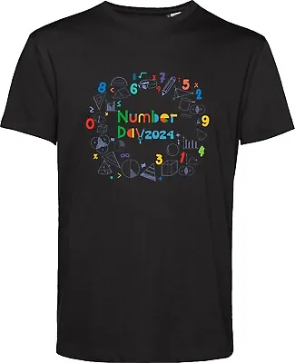 Buy Number Day T Shirt Pi Day Maths Day Number Day 2024 Number Day Presents Gift Top • 9.99£