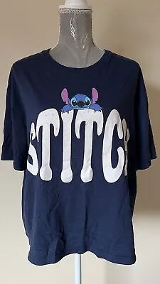 Buy Oversized Style Disney Stitch T Shirt L • 5.99£