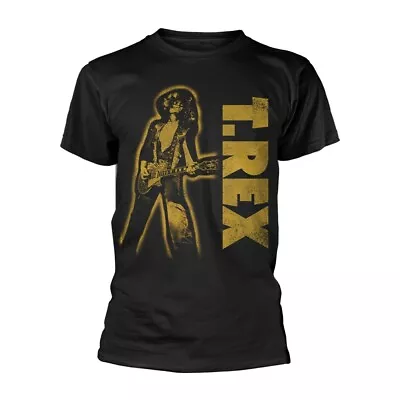 Buy T. REX - GUITAR BLACK T-Shirt Small • 6.24£