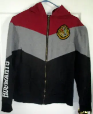 Buy Wizarding World Harry Potter Universal Hogwarts Hooded Jacket Size M Juniors Zip • 11.08£