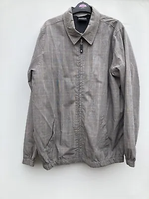 Buy Guinness Checked Grey Bomber  Jacket Coat Size Large New With Tags Christmas New • 54.99£